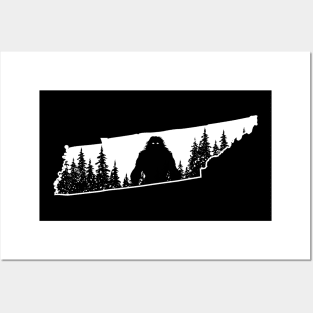 Tennessee Bigfoot Posters and Art